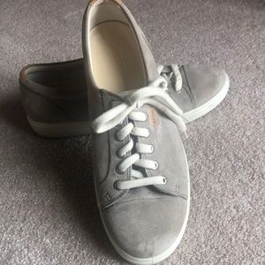 ECCO Soft 7 Leather Lace-up Sneakers